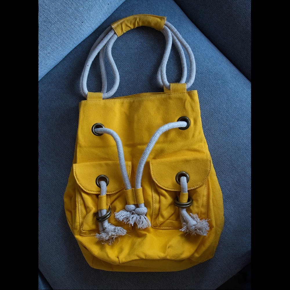 Sunny Yellow Hobo Bag